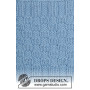 Bluebeard by DROPS Design - Strickmuster mit Kit Mütze und Schlauchschal mit Oberflächenstruktur Größen 1-10 Jahre