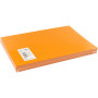 Karton, farbig, Orange, A4, 210x297 mm, 180 g, 100 Bl./ 1 Pck