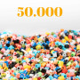 Hama Midi Perlen Mix - 50.000 Stück.