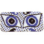 Queen's Embroidery Stickereiset - Athene Brillenetui blau 10 x 17 cm - Design von Königin Margrethe II