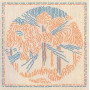 Queen's Embroidery Stickereiset - Dänisches Wetter Oktober 24 x 24 cm - Design von Königin Margrethe II