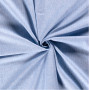 Leinen/Baumwolle mit Streifen 145cm 003 Baby Blau - 50cm