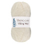 Viking Garne Wolle Weiß 500