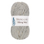 Wikingergarn Wolle Hellgrau Tweed 501