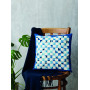 Permin Stickereiset Blaue Quadrate 38x38cm