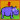 Permin Stickereiset Kinderkreuzstich Flusspferd 25x25cm