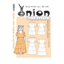 ONION Pattern Kids 20054 Kleidchen mit Flügelärmeln und Rüschen