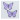Aufbügeletikett Lila Schmetterling 4 x 3 cm - 2 Stück