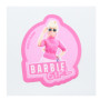 Aufkleber zum Aufbügeln Barbie Girl 6 x 7 cm