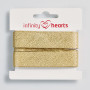Infinity Hearts Lurex Schrägband 40/20mm 02 Gold