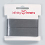 Infinity Hearts Reflektierendes Klebeband 20mm Grau - 5m