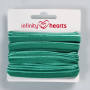 Infinity Hearts Paspelband Stretch 10mm 587 Grün - 5m
