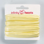Infinity Hearts Paspelband Stretch 10mm 617 Hellgelb - 5m