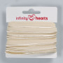 Infinity Hearts Paspelband Stretch 10mm 815 Beige - 5m