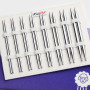 KnitPro Nove Cubics Auswechselbares Rundstricknadel-Set 60-80-100 cm 4-8 mm 7 Größen