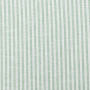 Leinen/Baumwolle Jersey Streifen Stoff 150cm 069 Schwarz - 50cm