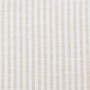 Leinen/Baumwolle Jersey Streifen Stoff 150cm 069 Schwarz - 50cm