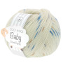 Lana Grossa Cool Wool baby Yarn Print 364 Creme/Camel/Hellgrau/Dunkelgrau