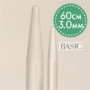 Drops Basic Rundstricknadeln fixiert Aluminium 60cm 3,00mm / 23.6in US2½