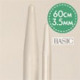 Drops Basic Rundstricknadeln fixiert Aluminium 60cm 3,50mm / 23.6in US4