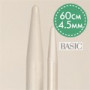 Drops Basic Rundstricknadeln fixiert Aluminium 60cm 4,50mm / 23.6in US7