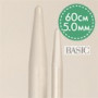 Drops Basic Rundstricknadeln fixiert Aluminium 60cm 5.00mm / 23.6in US8