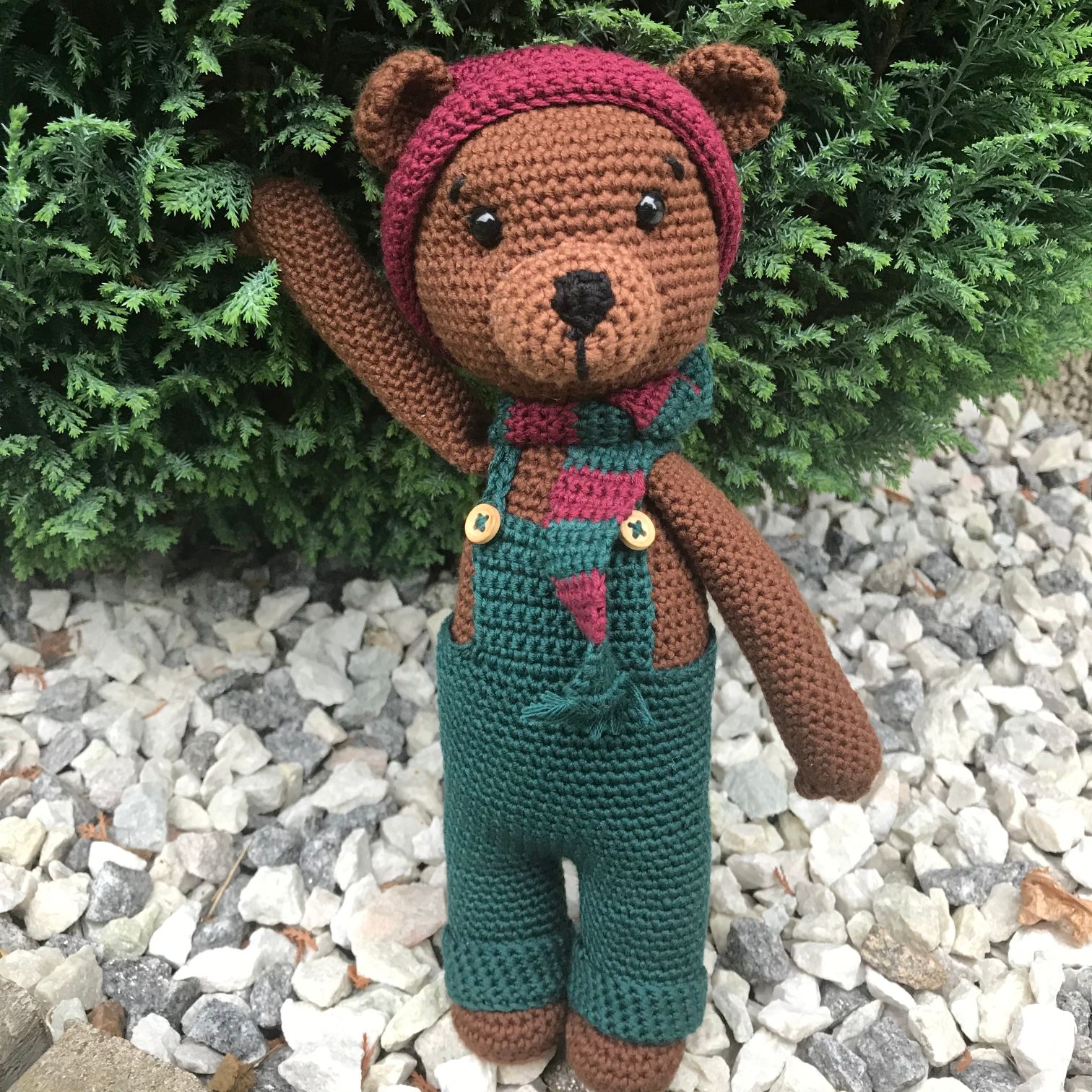 bruno the bear crochet pattern